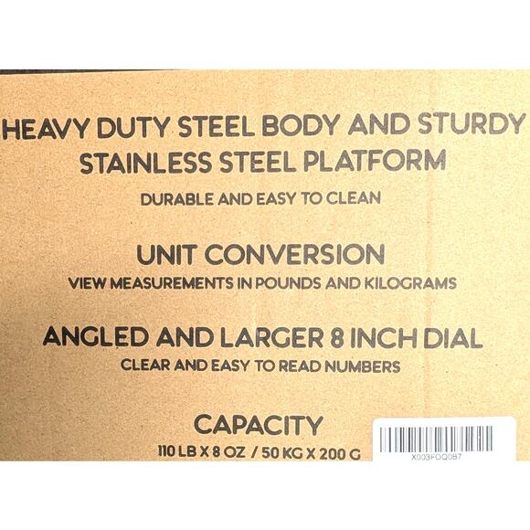 110 LBS Heavy Duty Portion-Control Mechanical Dial Scale Industrial Dial Scale - Picture 4 of 7